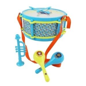 Paw Patrol 6 Piece Rhythm and Melody Drum Set in Blue